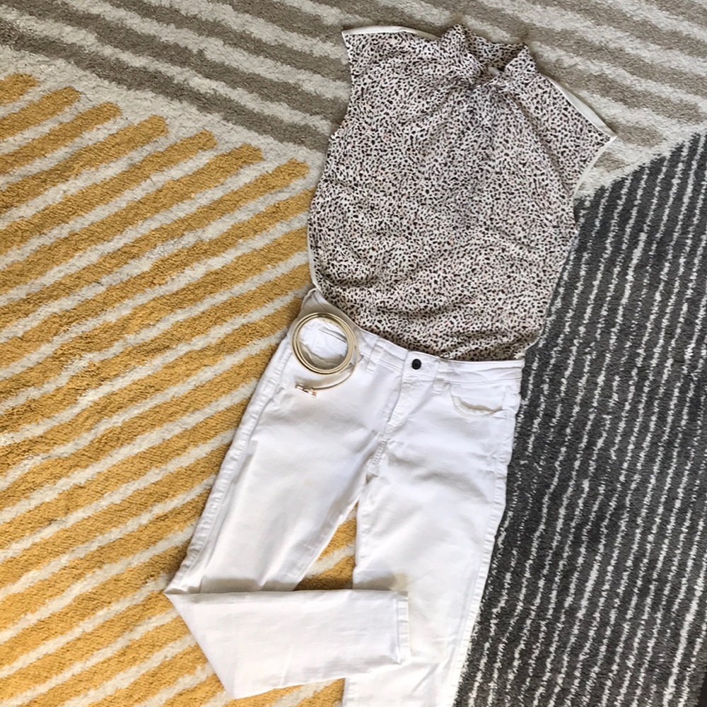 RW&Co Summery Cap Sleeve Blouse